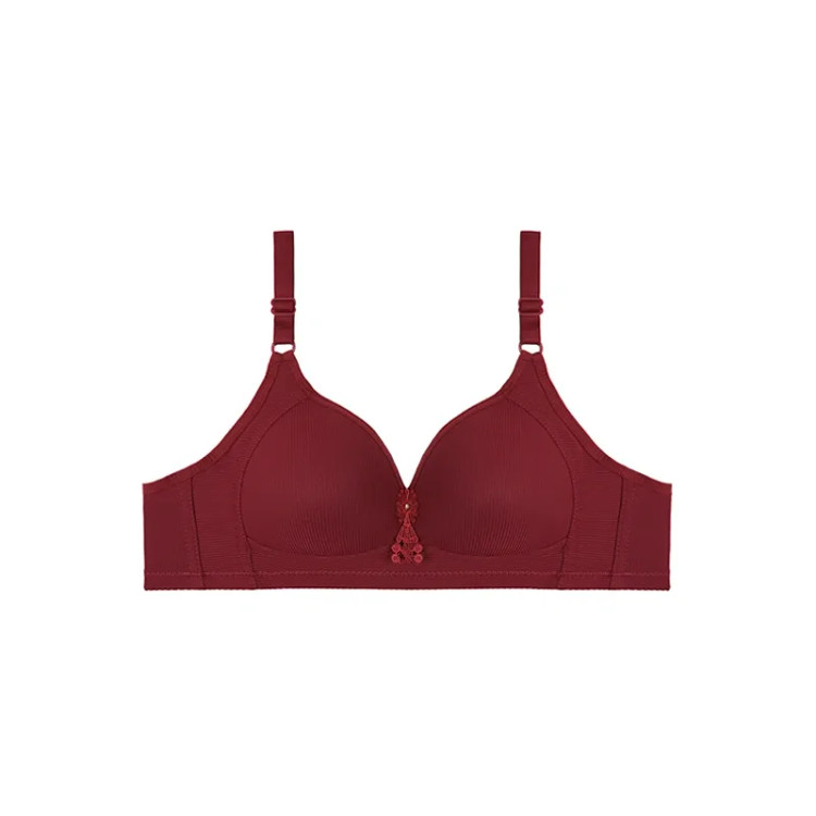 سوتین اسفنجی بدون فنر طرح گلدار جنس استرج کبریتی