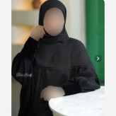 روسری افشان لمه پلیسه لبه توری قواره دار قد 120 سانت مجلسی