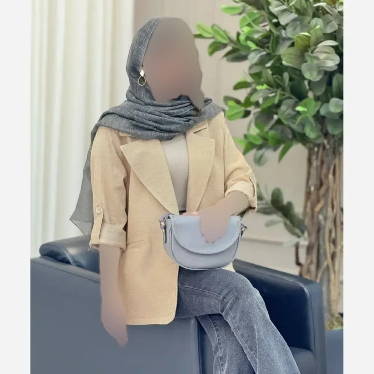 شومیز زنانه مدل پانورما جنس شانتون دیپلمات فری سایز 38 تا 50