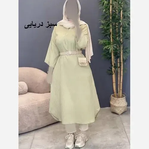 کفتان زنانه مدل آیوا فری سایز 38 تا 46 در 5 رنگ متنوع