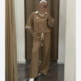 ست بلوز و شلوار زنانه مدل Miu Miu جنس مازراتی درجه یک سایز فری 38 تا 46