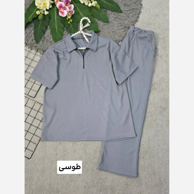 ست مردانه نیم زیپ جنس بیسکویتی فری سایز 36 تا 46 در 9 رنگ متنوع