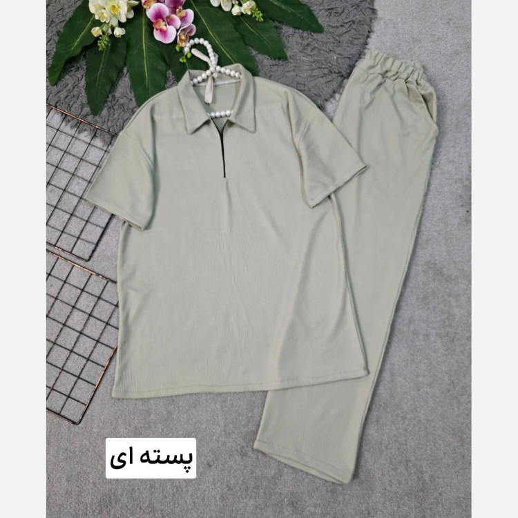 ست مردانه نیم زیپ جنس بیسکویتی فری سایز 36 تا 46 در 9 رنگ متنوع