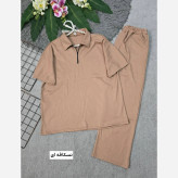 ست مردانه نیم زیپ جنس بیسکویتی فری سایز 36 تا 46 در 9 رنگ متنوع