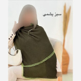 شال پلیسه لبه توری مجلسی قواره بزرگ ابعاد 180 در 75 سانتی متر