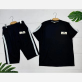 ست تیشرت و شلوارک مردانه Balenciaga جنس پنبه گلکسی