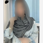 شال نخی پلیسه دور ریش ابعاد 180 در 67 سانتیمتر فری سایز