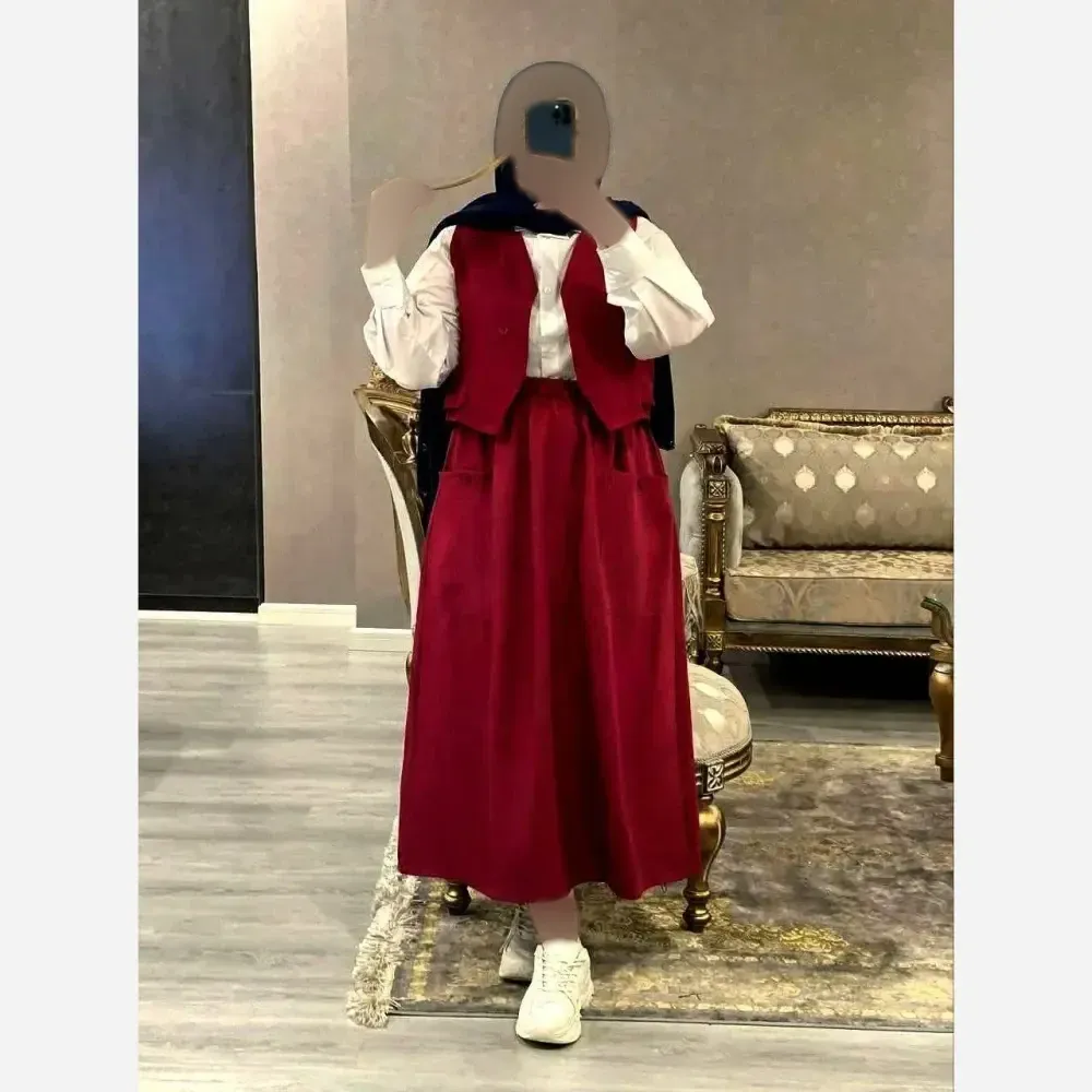 ست سه تیکه زنانه مدل ژینا جنس شانتون سایز فری 36 تا 46