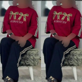 ست زنانه مدل ویکتوریا جنس پنبه گلکسی فری سایز 38 تا 46