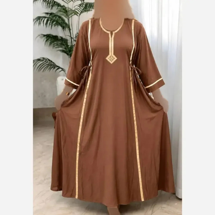 پیراهن زنانه مدل پوپک تمام نخ خنک و ضد تعریق فری سایز 36 تا 46