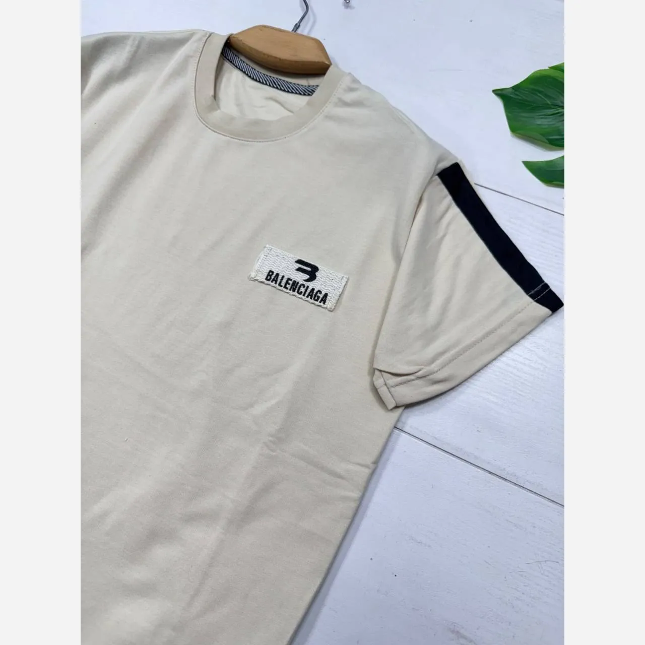 ست تیشرت و شلوارک مردانه Balenciaga جنس پنبه گلکسی