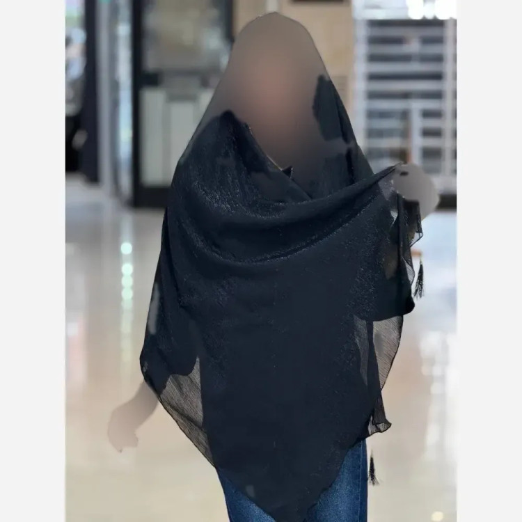 شال الماس جنس کوپرا درجه یک ابعاد 170 در 75 سانتیمتر