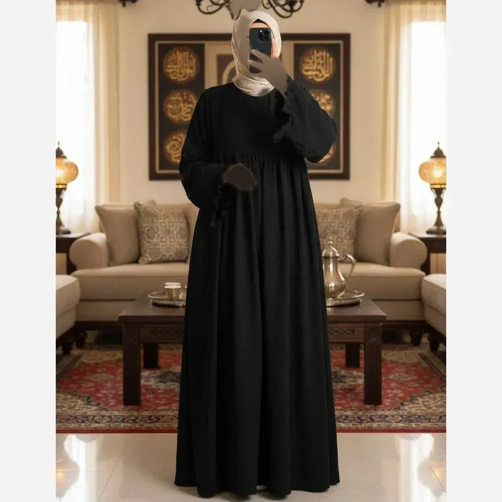 پیراهن زنانه طرح شیرین جنس ابروبادی قد 140 سایز 38 تا 52