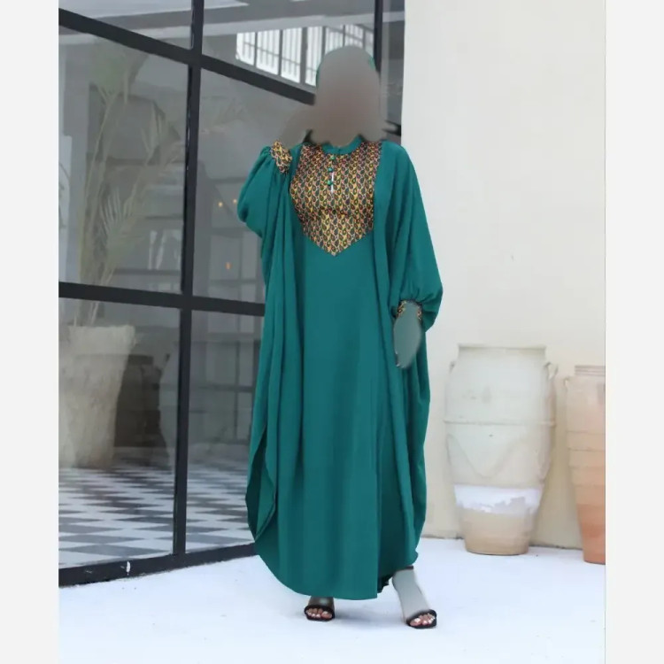 پیراهن مانتویی زنانه طرح شیدا جنس ابروبادی و تافته هندی سایز بزرگ فری سایز 38 تا 60