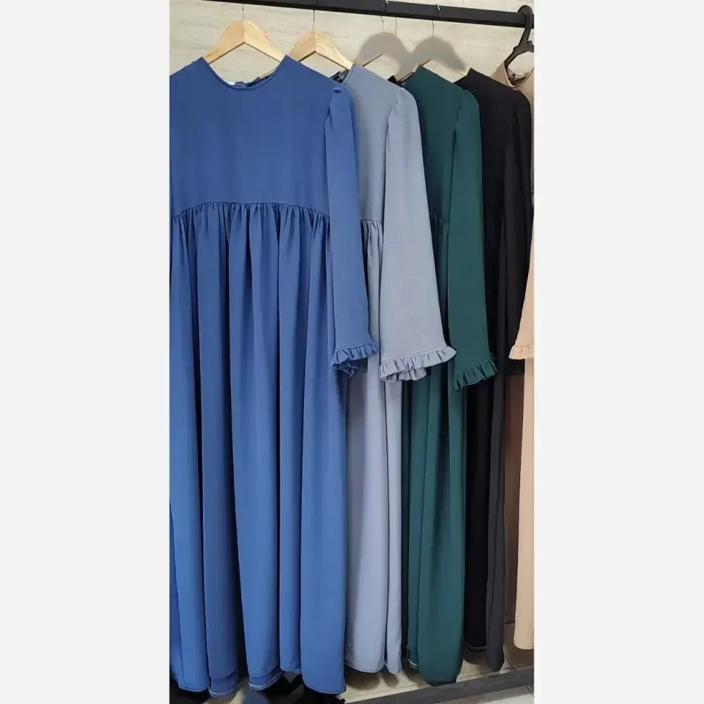پیراهن زنانه طرح شیرین جنس ابروبادی سایز 38 تا 52