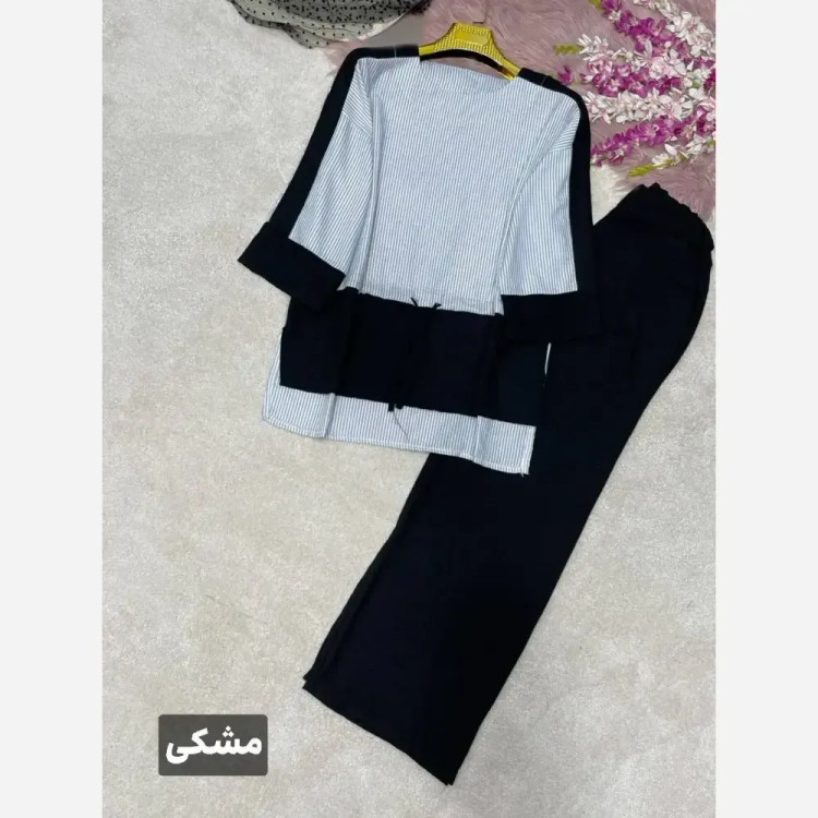 ست شومیز و شلوار زنانه مدل شادان جنس صوفیا فری سایز 38 تا 46
