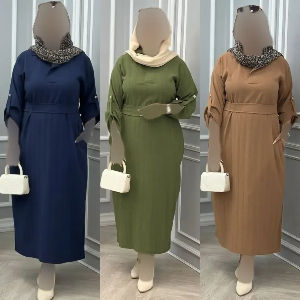 پیراهن زنانه مدل پریزاد جنس آیوا فری سایز 36 تا 46