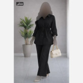 ست مانتو شلوار زنانه مدل ماژول جنس ابروبادی صوفیا فری سایز 36 تا 48