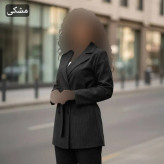 مانتو شلوار زنانه مدل صدف جنس دیپلمات پرشین مکانیک سایز فری 36 تا 46