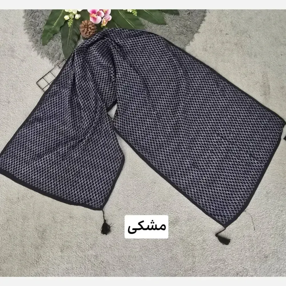 شال گوچی جنس برشکا ابعاد 175 در 75 سانتیمتر