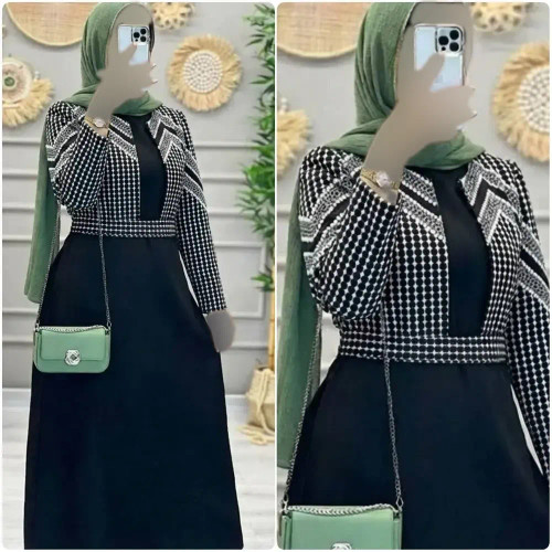 ست کت سوزن دوزی و سارافون الیزه مدل نبات فری سایز 38 تا 46