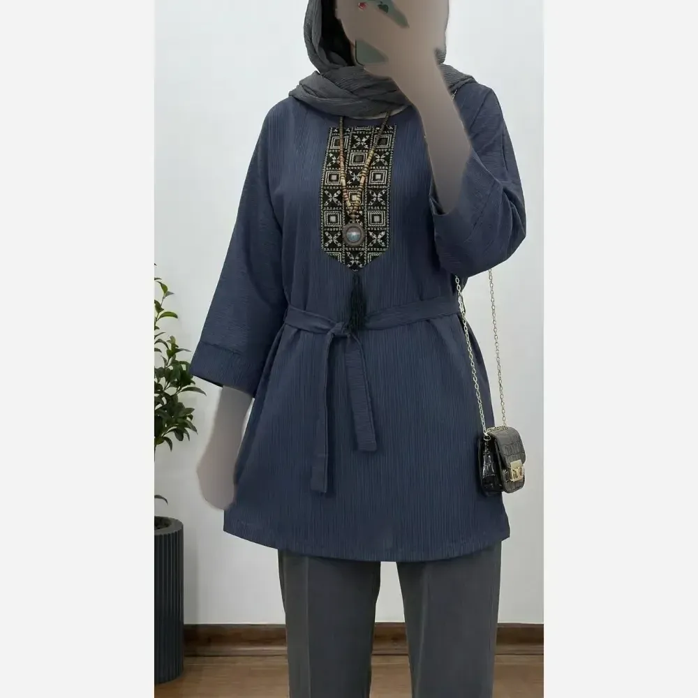 شومیز زنانه مدل مارس جنس کراش آیوا فری سایز 38 تا 48