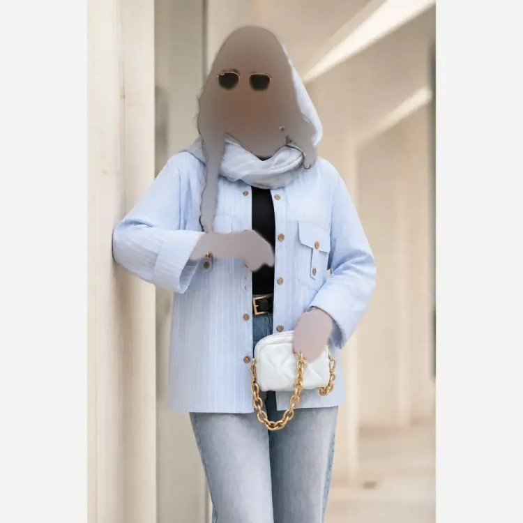 شومیز زنانه مدل مسیحا جنس کراش آیوا فری سایز 36 تا 46