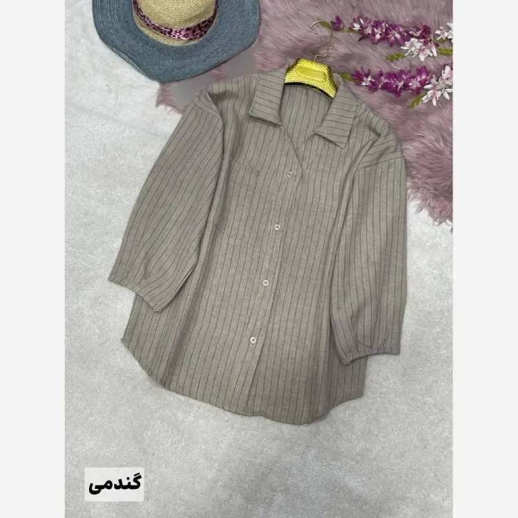 ست شومیز و شلوار زنانه مدل گلسا جنس شانتون نگیندار و ویسکوز سایز 38 تا 46