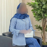 شومیز زنانه نخی خنک تابستانه مدل شیما فری سایز 36 تا 46