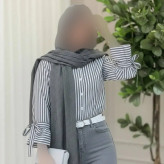 شومیز زنانه نخی خنک تابستانه مدل شیما فری سایز 36 تا 46