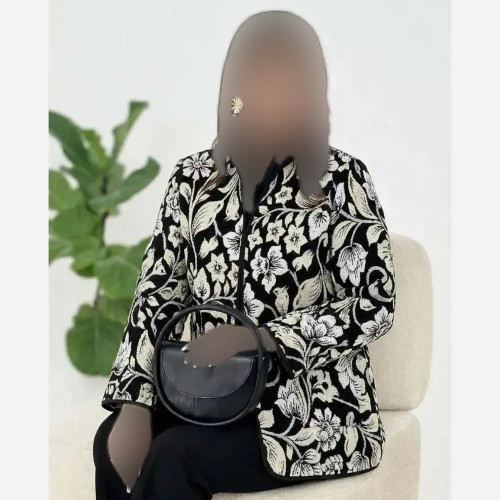 کت زنانه مدل الماس جنس تافته فری سایز 38 تا 46