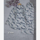 ست شومیز و شلوار زنانه جنس لاریس ابر و بادی چهار فصل