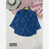 شومیز زنانه مدل باکسی سوین جنس شانتون فری سایز 38 تا 46