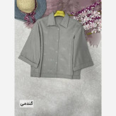 شومیز لنین زنانه نگین کوبی شده فری سایز 38 تا 46
