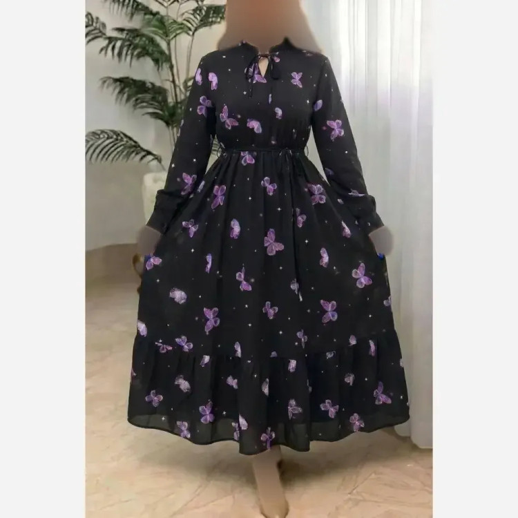 پیراهن ساحلی زنانه مدل پاچنار جنس بوگاتی فری سایز 36 تا 46