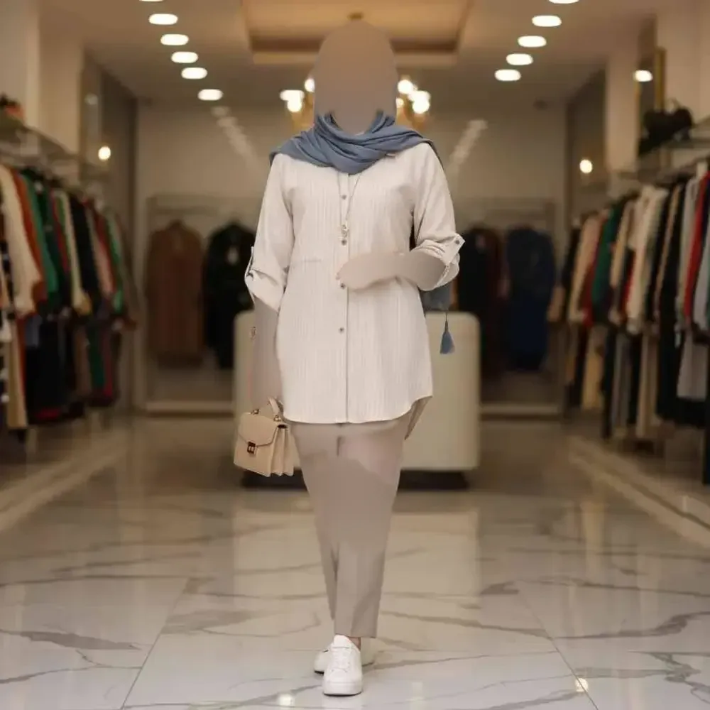 شومیز مانتویی شانتون دیپلمات زنانه مدل دلوین در رنگبندی متنوع