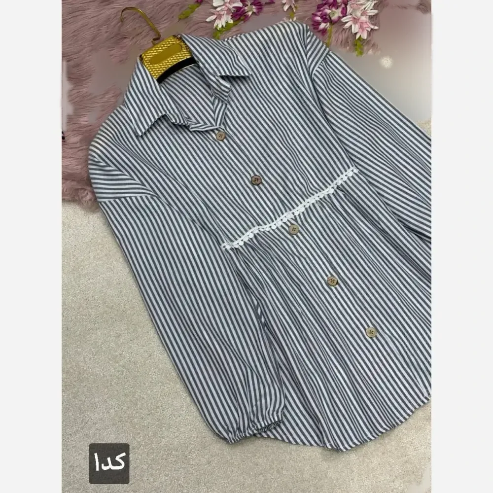 شومیز زنانه مدل عروسکی آرتمیس جنس لنین پنبه فری سایز 38 تا 46