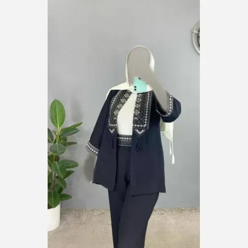 کت شلوار زنانه سنتی جنس کرپ اسکاچی سایز 38 تا 46