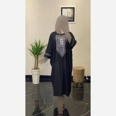 پانچ زنانه مدل صلیبی جنس ابرو بادی و کرپ گرم بالا سایز 38 تا 48