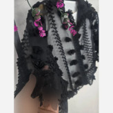 ست تاپ و رویه زنانه مدل شیشه ای جنس فانریپ و یاخما فری سایز 36 تا 46