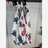 شومیز زنانه مدل رویال جنس ژاکارد حصیری فری سایز 36 تا 46