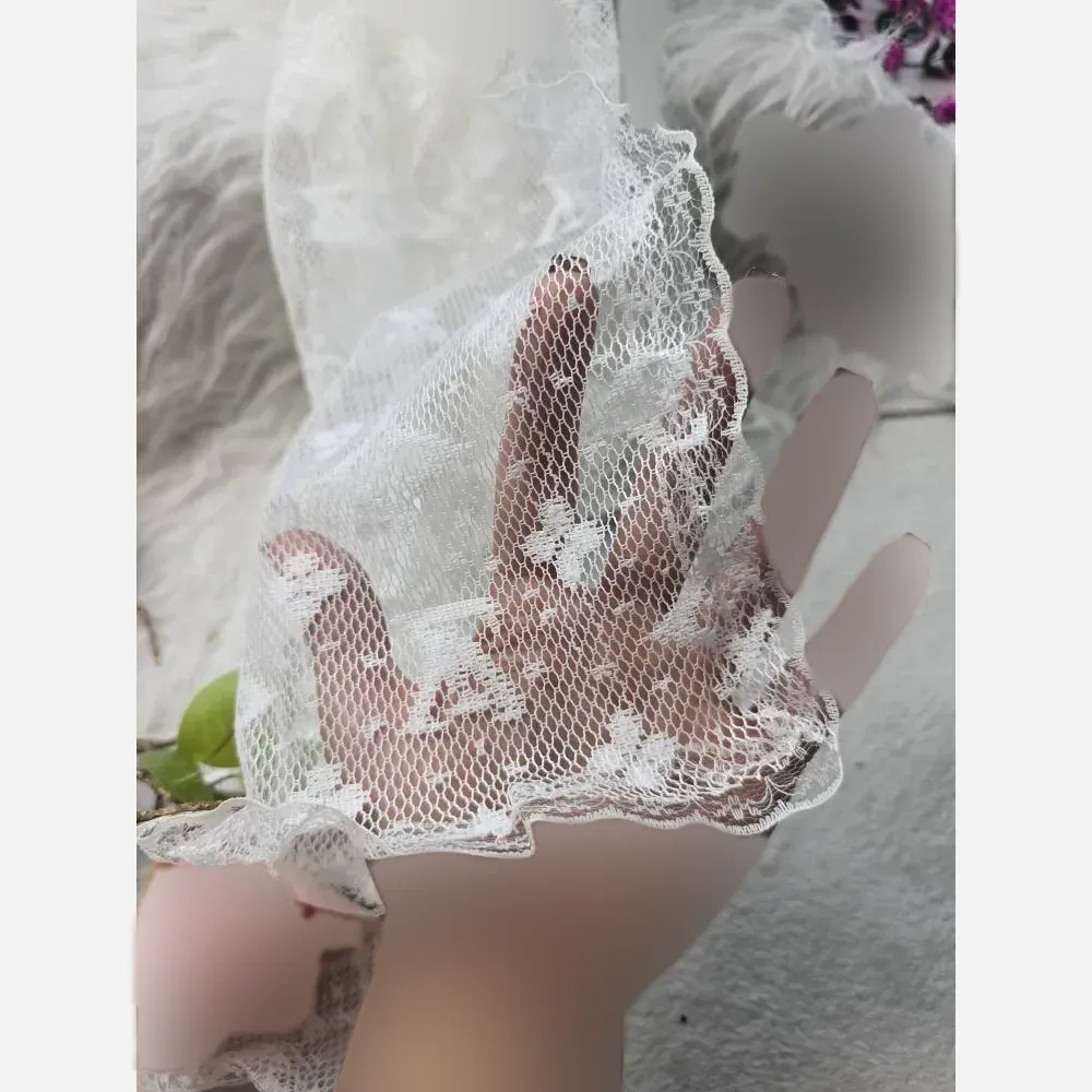 شال مجلسی گیپور دانتل زنانه ابعاد 180 در 75 سانتیمتر