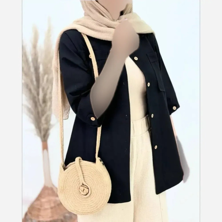 شومیز زنانه مدل تویگا جنس لنین فری سایز 38 تا 46