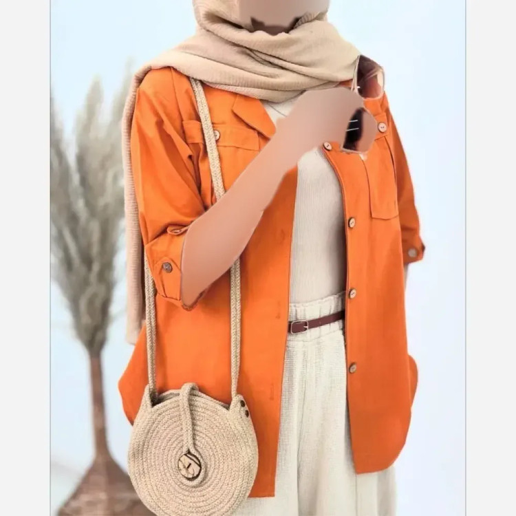 شومیز زنانه مدل تویگا جنس لنین فری سایز 38 تا 46