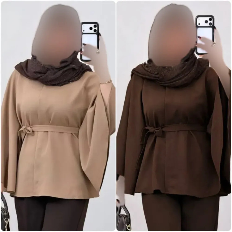 شنل مازراتی زنانه مدل رویا فری سایز با کمربند