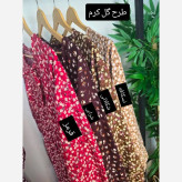 پیراهن ساحلی زنانه مدل گلسو فری سایز تا 48 جنس نخی و پفکی