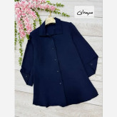 شومیز زنانه تابستانی جنس شانتون در رنگبندی متنوع سایز یک و دو