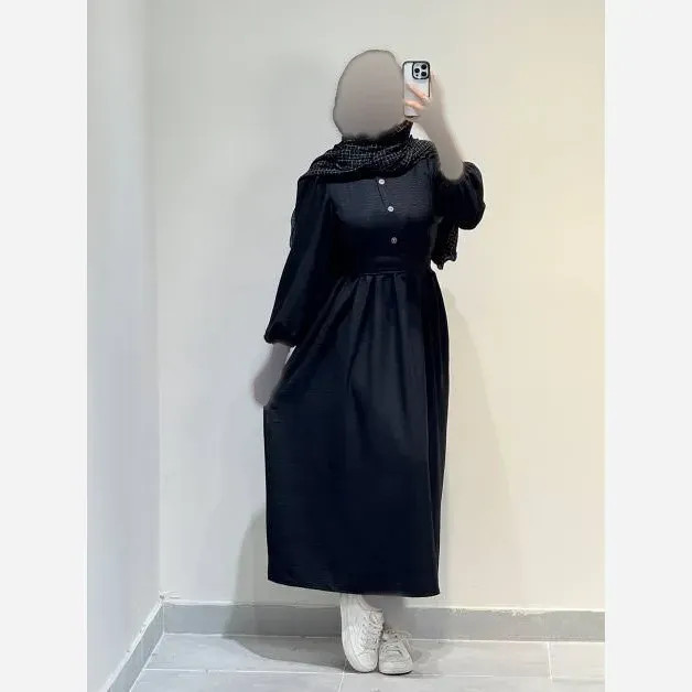 پیراهن زنانه مدل ریما جنس اطلس شاین دار سایز فری 38 تا 46
