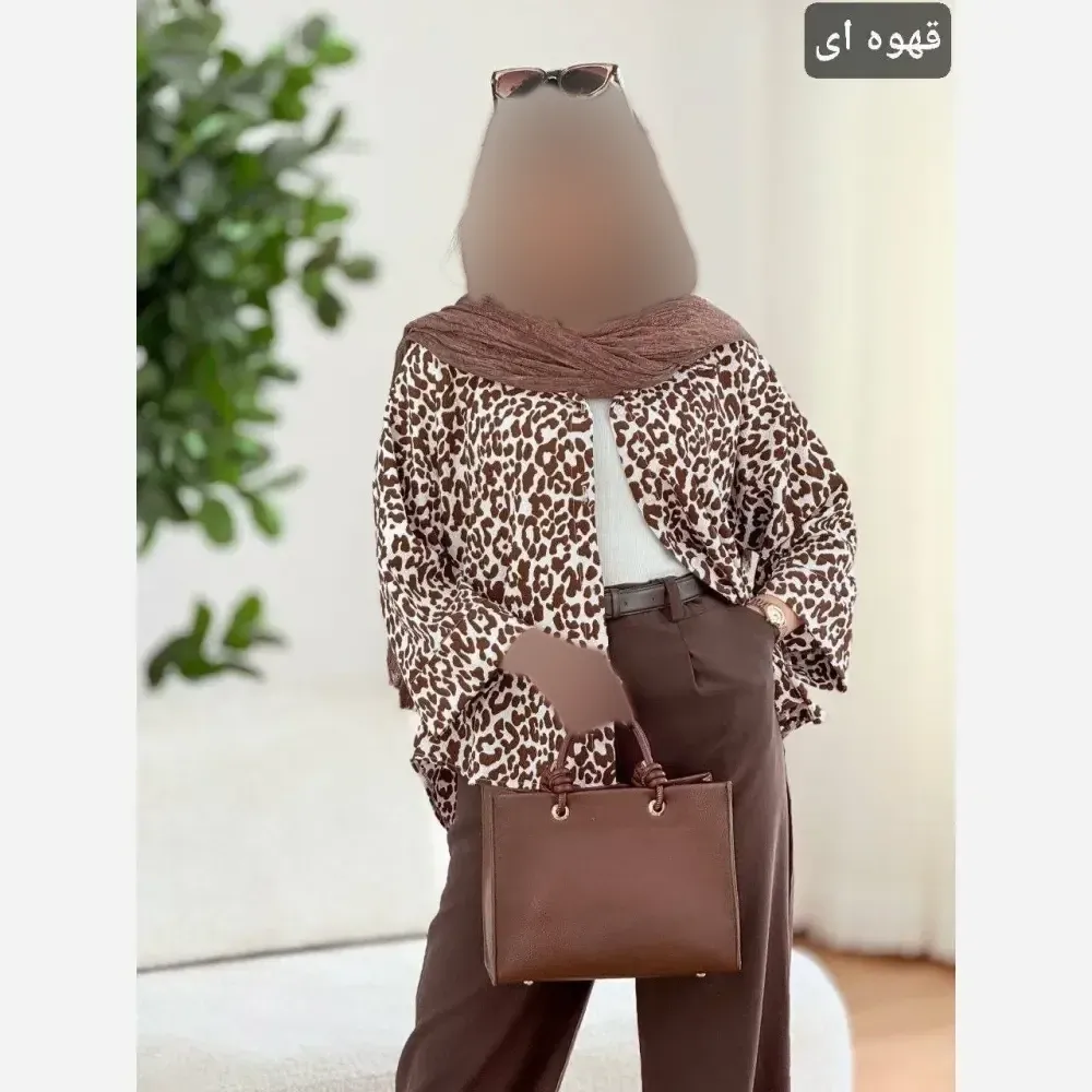 مانتو شیمبا جنس ایوا خنک طرحدار فری سایز 36 تا 48