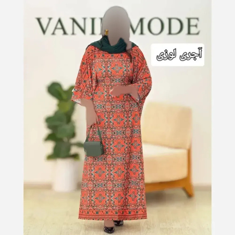 عبای زنانه مدل نیکناز جنس بوگاتی فری سایز 38 تا 52